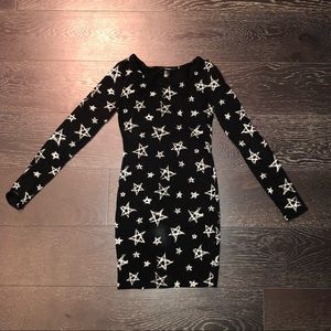 FOREVER 21 stretch star dress